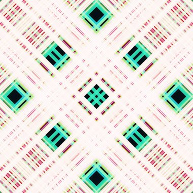 Kusursuz soyut İskoç desenleri. Eşkenar dörtgen ve çizgi desenleri. Dijital rastgele desenler