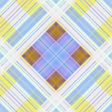 Kusursuz soyut İskoç desenleri. Eşkenar dörtgen ve çizgi desenleri. Dijital rastgele desenler