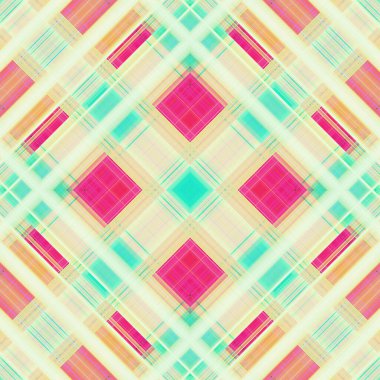 Kusursuz soyut İskoç desenleri. Eşkenar dörtgen ve çizgi desenleri. Dijital rastgele desenler