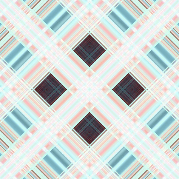 Seamless Abstract Scottish Patterns Patterns Rhombuses Lines Digital Random Patterns — Fotografia de Stock