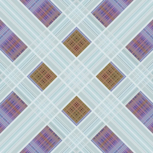 Seamless Abstract Scottish Patterns Patterns Rhombuses Lines Digital Random Patterns — стоковое фото