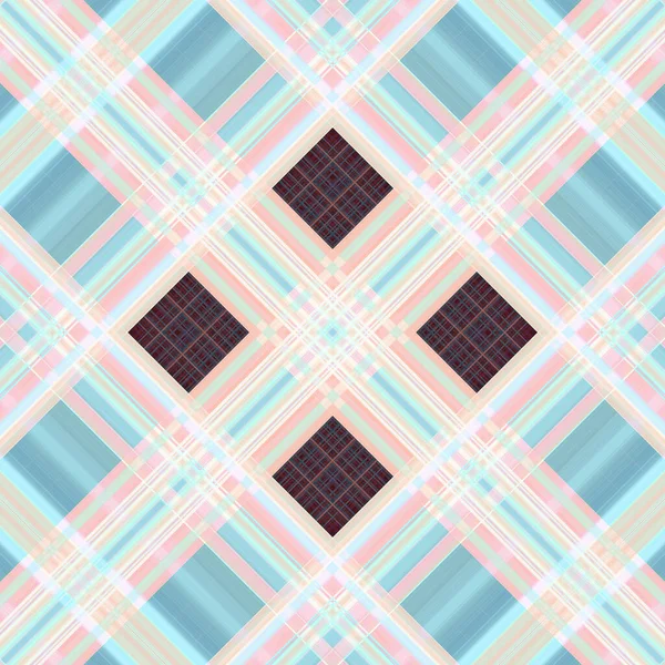 Seamless Abstract Scottish Patterns Patterns Rhombuses Lines Digital Random Patterns — Φωτογραφία Αρχείου