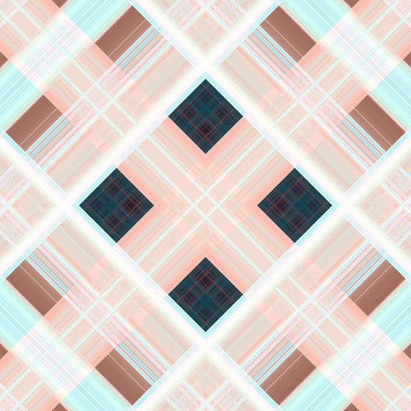 Seamless Abstract Scottish Patterns Patterns Rhombuses Lines Digital Random Patterns — ストック写真