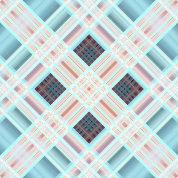 Seamless Abstract Scottish Patterns Patterns Rhombuses Lines Digital Random Patterns —  Fotos de Stock