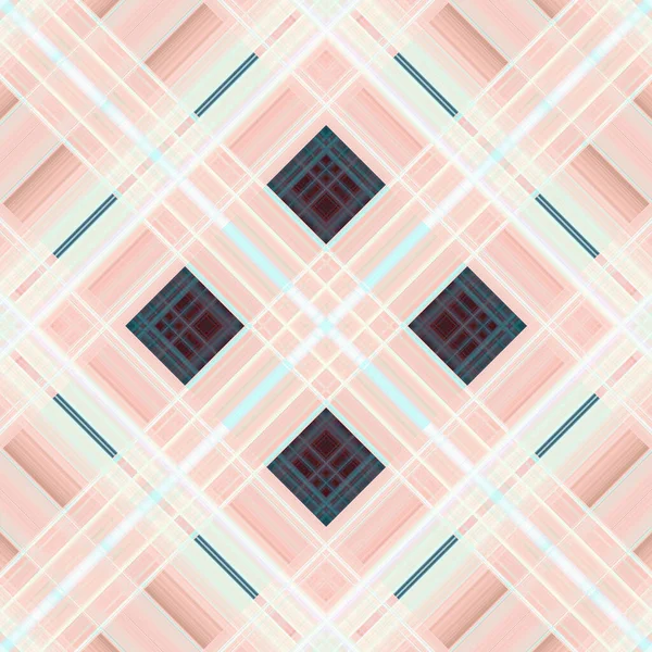 Seamless Abstract Scottish Patterns Patterns Rhombuses Lines Digital Random Patterns — Stock fotografie