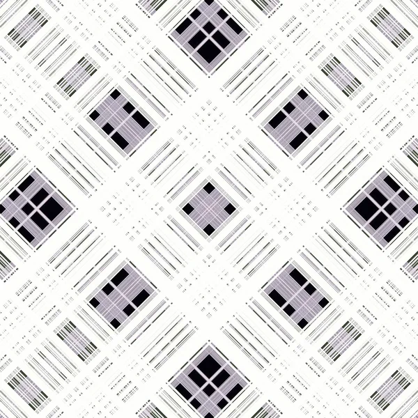 Seamless Abstract Scottish Patterns Patterns Rhombuses Lines Digital Random Patterns — 스톡 사진