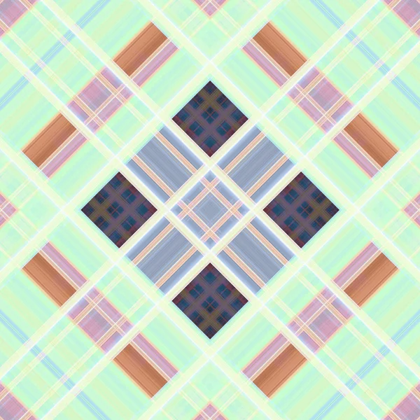 Seamless Abstract Scottish Patterns Patterns Rhombuses Lines Digital Random Patterns — Stock Photo, Image