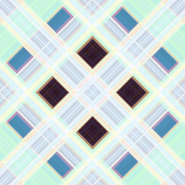 Seamless Abstract Scottish Patterns Patterns Rhombuses Lines Digital Random Patterns — Φωτογραφία Αρχείου