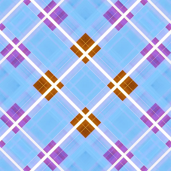 Seamless Abstract Scottish Patterns Patterns Rhombuses Lines Digital Random Patterns — Stockfoto