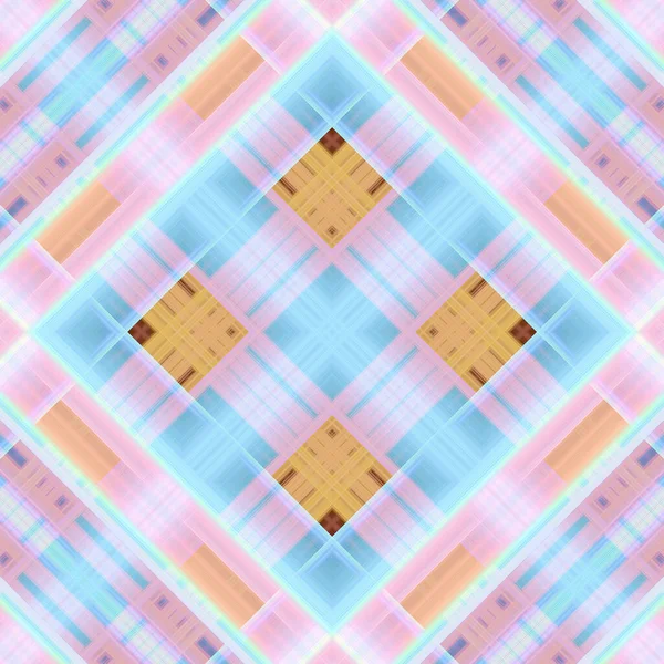 Seamless Abstract Scottish Patterns Patterns Rhombuses Lines Digital Random Patterns — Foto Stock