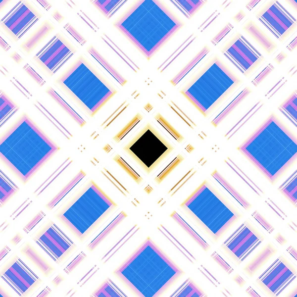 Seamless Abstract Scottish Patterns Patterns Rhombuses Lines Digital Random Patterns — Stockfoto