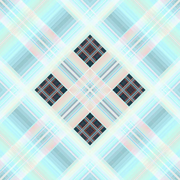 Seamless Abstract Scottish Patterns Patterns Rhombuses Lines Digital Random Patterns — Φωτογραφία Αρχείου