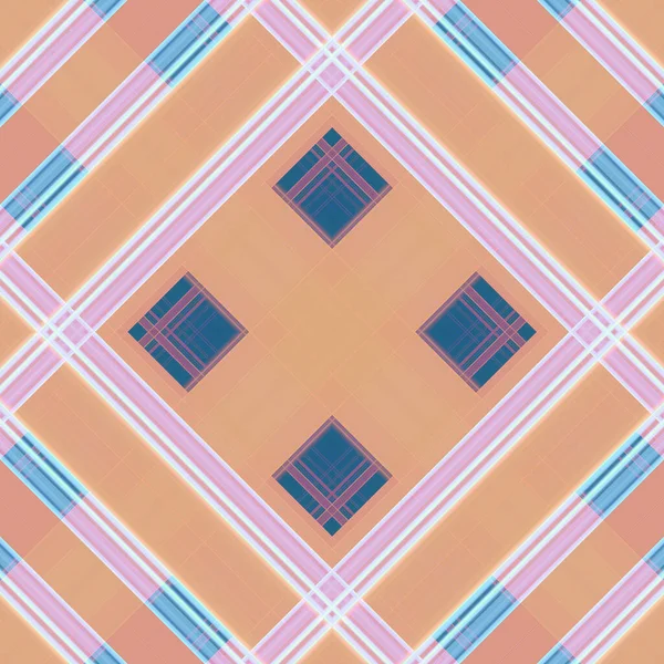 Seamless Abstract Scottish Patterns Patterns Rhombuses Lines Digital Random Patterns — Photo