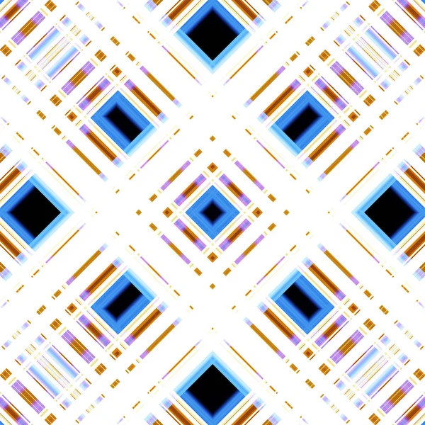 Seamless Abstract Scottish Patterns Patterns Rhombuses Lines Digital Random Patterns — Φωτογραφία Αρχείου