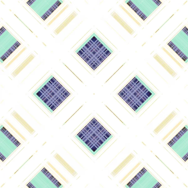 Seamless Abstract Scottish Patterns Patterns Rhombuses Lines Digital Random Patterns — Fotografia de Stock