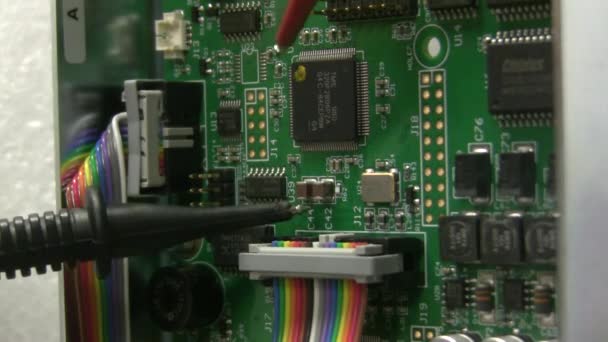 Touch Tester Board Diagnosis Service Center Repair Maintenance Electronics Broken — Vídeos de Stock