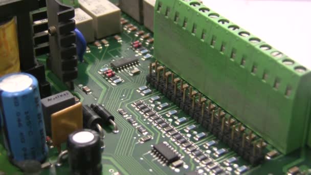 Touch Tester Board Diagnosis Service Center Repair Maintenance Electronics Broken — Stock Video