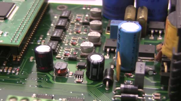 Touch Tester Board Diagnosis Service Center Repair Maintenance Electronics Broken — Stockvideo