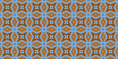Kusursuz soyut kalıplar. Eşkenar dörtgen ve üçgen desenlerin arka planı. Yıldız desenleri. Moda eğilimleri