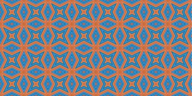 Kusursuz soyut kalıplar. Eşkenar dörtgen ve üçgen desenlerin arka planı. Yıldız desenleri. Moda eğilimleri