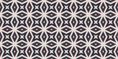 Kusursuz soyut kalıplar. Eşkenar dörtgen ve üçgen desenlerin arka planı. Yıldız desenleri. Moda eğilimleri
