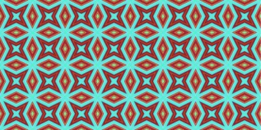 Kusursuz soyut kalıplar. Eşkenar dörtgen ve üçgen desenlerin arka planı. Yıldız desenleri. Moda eğilimleri