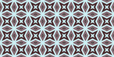 Kusursuz soyut kalıplar. Eşkenar dörtgen ve üçgen desenlerin arka planı. Yıldız desenleri. Moda eğilimleri