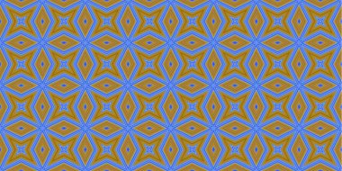 Kusursuz soyut kalıplar. Eşkenar dörtgen ve üçgen desenlerin arka planı. Yıldız desenleri. Moda eğilimleri