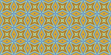 Kusursuz soyut kalıplar. Eşkenar dörtgen ve üçgen desenlerin arka planı. Yıldız desenleri. Moda eğilimleri