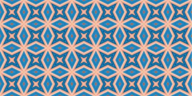 Kusursuz soyut kalıplar. Eşkenar dörtgen ve üçgen desenlerin arka planı. Yıldız desenleri. Moda eğilimleri