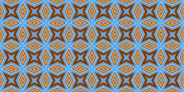 Kusursuz soyut kalıplar. Eşkenar dörtgen ve üçgen desenlerin arka planı. Yıldız desenleri. Moda eğilimleri