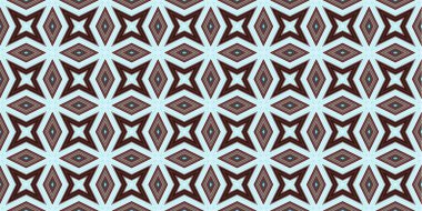 Kusursuz soyut kalıplar. Eşkenar dörtgen ve üçgen desenlerin arka planı. Yıldız desenleri. Moda eğilimleri