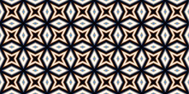 Kusursuz soyut kalıplar. Eşkenar dörtgen ve üçgen desenlerin arka planı. Yıldız desenleri. Moda eğilimleri