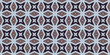 Seamless abstract patterns. Background of rhombus and triangle patterns. Star patterns. Fashion trends