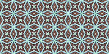 Kusursuz soyut kalıplar. Eşkenar dörtgen ve üçgen desenlerin arka planı. Yıldız desenleri. Moda eğilimleri