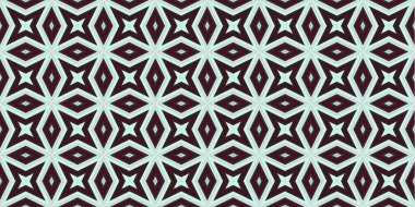 Kusursuz soyut kalıplar. Eşkenar dörtgen ve üçgen desenlerin arka planı. Yıldız desenleri. Moda eğilimleri