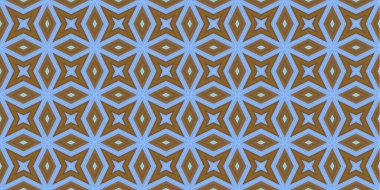 Kusursuz soyut kalıplar. Eşkenar dörtgen ve üçgen desenlerin arka planı. Yıldız desenleri. Moda eğilimleri