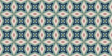Seamless abstract patterns. Background of rhombus and triangle patterns. Star patterns. Fashion trends