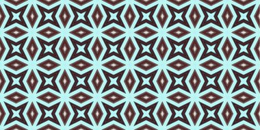 Kusursuz soyut kalıplar. Eşkenar dörtgen ve üçgen desenlerin arka planı. Yıldız desenleri. Moda eğilimleri