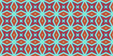 Kusursuz soyut kalıplar. Eşkenar dörtgen ve üçgen desenlerin arka planı. Yıldız desenleri. Moda eğilimleri