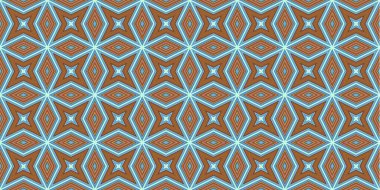 Kusursuz soyut kalıplar. Eşkenar dörtgen ve üçgen desenlerin arka planı. Yıldız desenleri. Moda eğilimleri