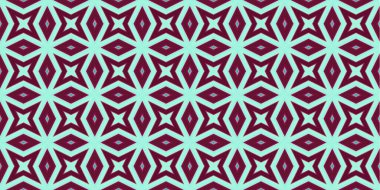 Kusursuz soyut kalıplar. Eşkenar dörtgen ve üçgen desenlerin arka planı. Yıldız desenleri. Moda eğilimleri