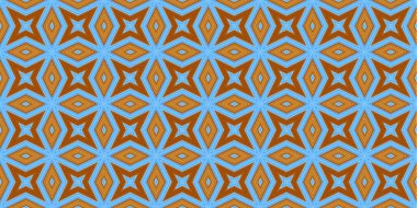 Kusursuz soyut kalıplar. Eşkenar dörtgen ve üçgen desenlerin arka planı. Yıldız desenleri. Moda eğilimleri