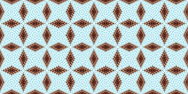 Kusursuz soyut kalıplar. Eşkenar dörtgen ve üçgen desenlerin arka planı. Yıldız desenleri. Moda eğilimleri