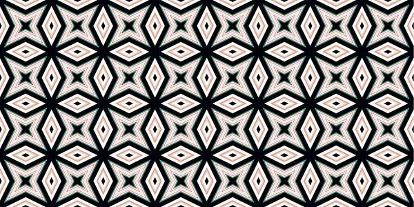 Seamless Abstract Patterns Background Rhombus Triangle Patterns Star Patterns Fashion — Stockfoto