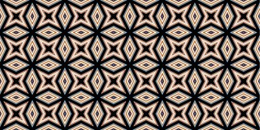 Kusursuz soyut kalıplar. Eşkenar dörtgen ve üçgen desenlerin arka planı. Yıldız desenleri. Moda eğilimleri