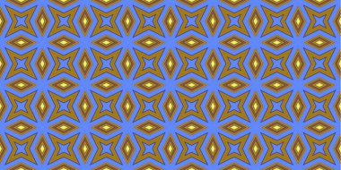 Kusursuz soyut kalıplar. Eşkenar dörtgen ve üçgen desenlerin arka planı. Yıldız desenleri. Moda eğilimleri