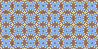 Seamless abstract patterns. Background of rhombus and triangle patterns. Star patterns. Fashion trends