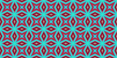 Kusursuz soyut kalıplar. Eşkenar dörtgen ve üçgen desenlerin arka planı. Yıldız desenleri. Moda eğilimleri