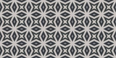 Kusursuz soyut kalıplar. Eşkenar dörtgen ve üçgen desenlerin arka planı. Yıldız desenleri. Moda eğilimleri